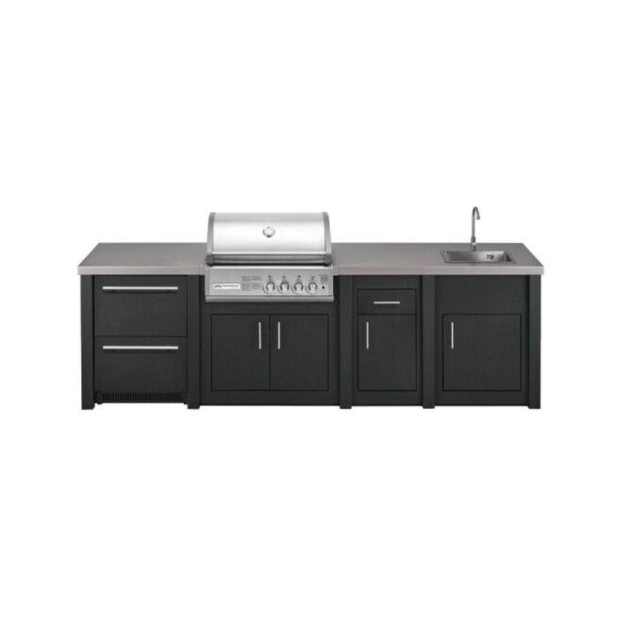 Cocina Exterior Grandpro Crossray Negra - De Tropen
