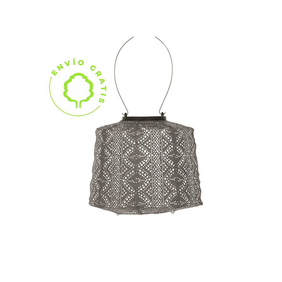 Lumiz Lampshade 20 LACE Taupe solar lantern. Find it at De Tropen for the best price, secure online purchase, and fast shipping.