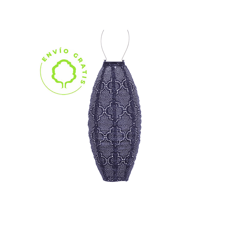 Lumiz Long Oval 20 BAZAAR Blue Solar Lamp. Find it at De Tropen for the best price, secure online purchase, and fast shipping.