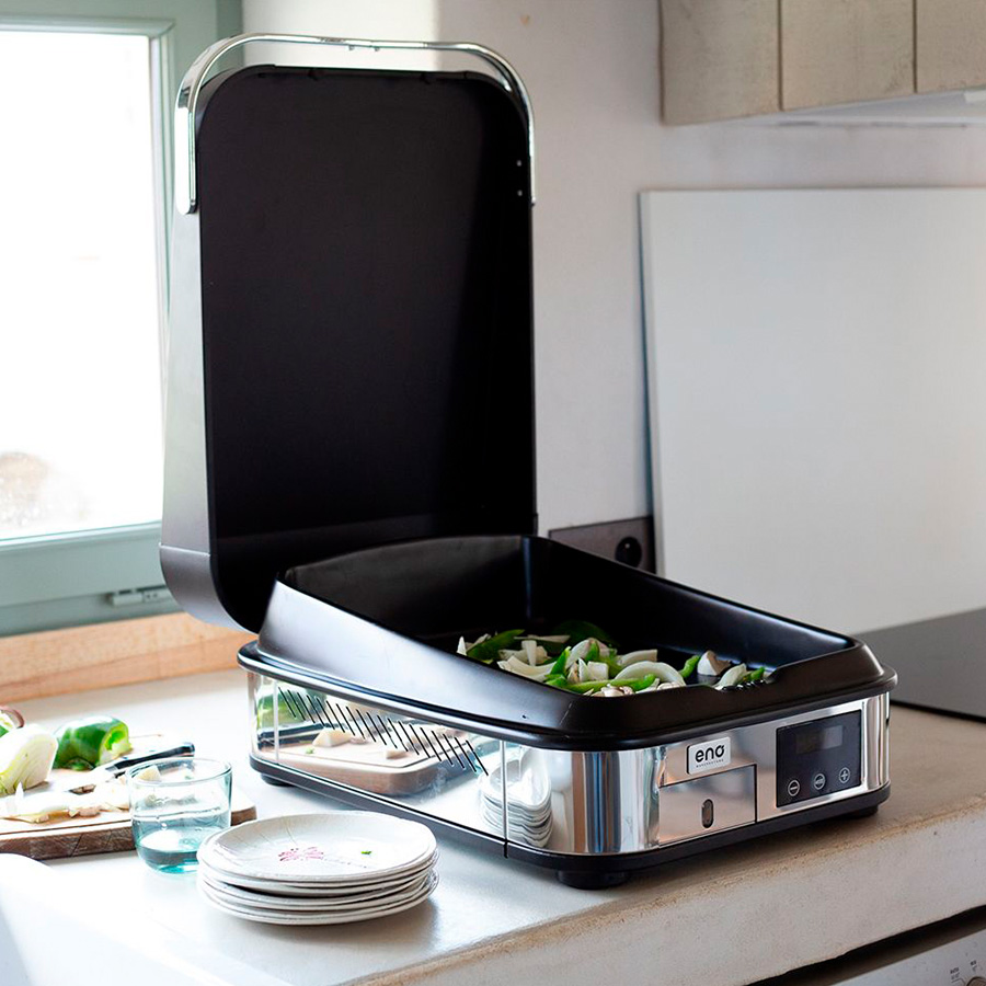 Plancha Eléctrica ENOSING 40 Inox de eno Compra online segura con Envío rápido en De Tropen