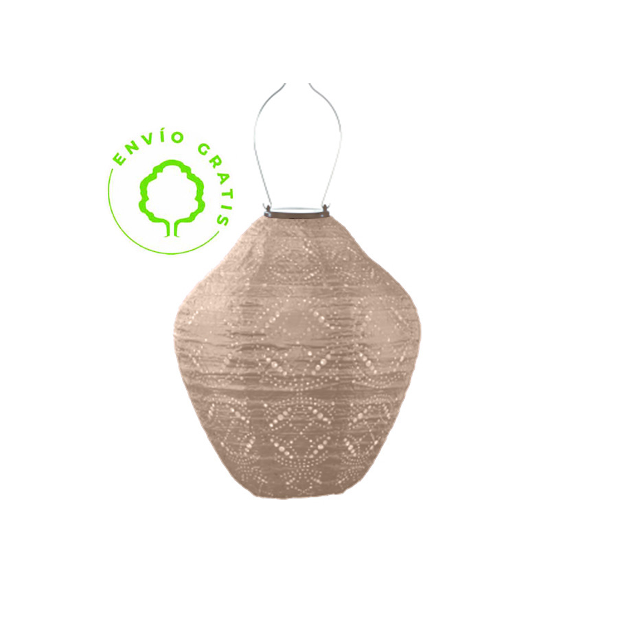 Solar Jar Lamp 30 Mandela Taupe by Lumiz. Find it in the largest outdoor furniture store: De Tropen! And at the best price!