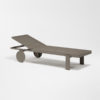 Gatsby Tortora sun lounger by Vondom. Designed by Ramon Esteve. Find it at De Tropen, the largest garden furniture store.