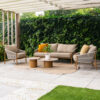 Conjunto jardín Milos de 4 Seasons Outdoor. Encuéntralo en la mayor tienda de muebles de exterior, terraza y jardín: De Tropen ¡y al mejor precio!