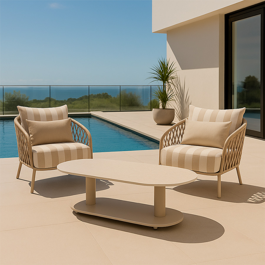 Set Sillonez Beverly Boaz de 4 Seasons Outdoor. Encuéntralo en la mayor tienda de muebles de exterior, terraza y jardín: De Tropen ¡y al mejor precio!