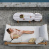 Mesa de centro Orbit de Pebl Encuéntralo en la mayor tienda de muebles de exterior, terraza y jardín: De Tropen ¡y al mejor precio!