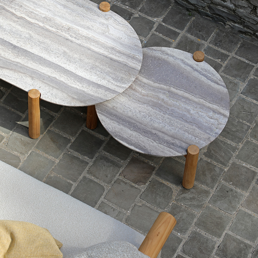 Mesa de centro Orbit de Pebl Encuéntralo en la mayor tienda de muebles de exterior, terraza y jardín: De Tropen ¡y al mejor precio!