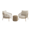 Puf Muffin Amber y Sillones de jardín Martinique de 4 Seasons Outdoor. Encuéntralo en la mayor tienda de muebles de exterior, terraza y jardín: De Tropen ¡y al mejor precio!