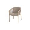 Allora Latte chair by 4 Seasons Outdoor. Find it at the largest outdoor furniture, patio and garden store: De Tropen - and at the best price!