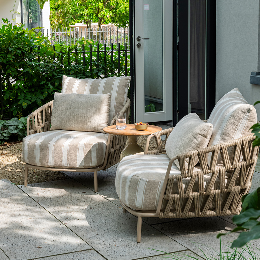 Sillón exterior Beverly de 4 Seasons Outdoor. Encuéntralo en la mayor tienda de muebles de exterior, terraza y jardín: De Tropen ¡y al mejor precio!