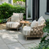 Sillón exterior Beverly de 4 Seasons Outdoor. Encuéntralo en la mayor tienda de muebles de exterior, terraza y jardín: De Tropen ¡y al mejor precio!