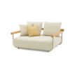 Sofá Orbit regulable 2 plazas de Pebl Encuéntralo en la mayor tienda de muebles de exterior, terraza y jardín: De Tropen ¡y al mejor precio!