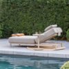 Tumbona Madeira Latte de 4 Seasons Outdoor. Encuéntralo en la mayor tienda de muebles de exterior, terraza y jardín: De Tropen ¡y al mejor precio!