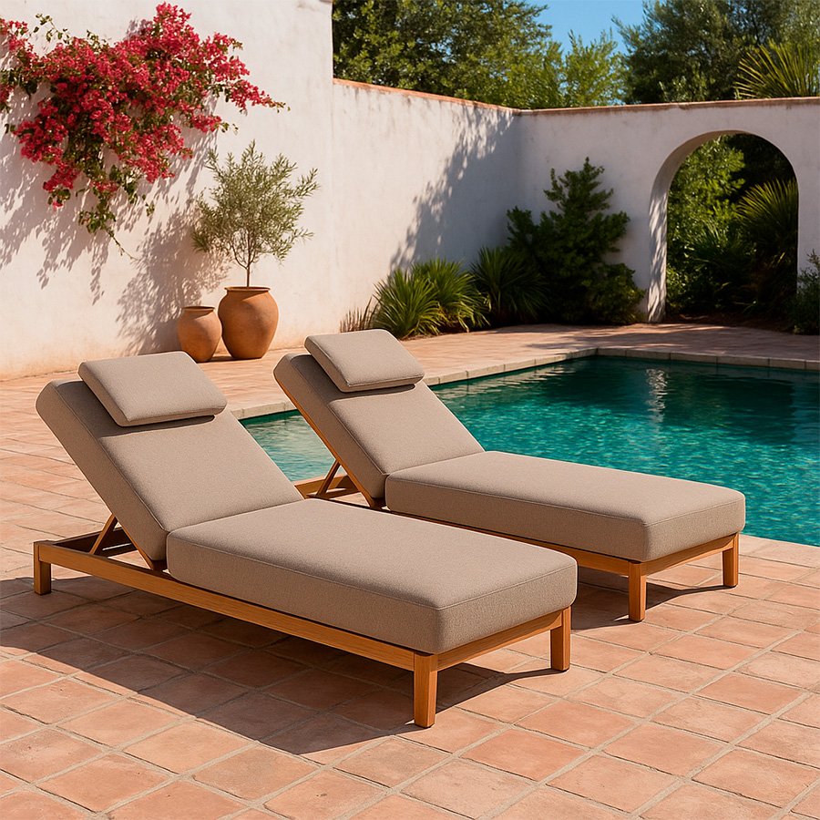 Tumbona Madeira Amber de 4 Seasons Outdoor. Encuéntralo en la mayor tienda de muebles de exterior, terraza y jardín: De Tropen ¡y al mejor precio!