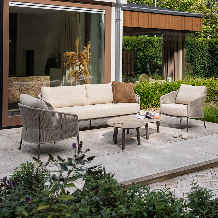 Conjunto jardín Florence de Taste 4 Seasons Outdoor. Encuéntralo en la mayor tienda de muebles de exterior, terraza y jardín: De Tropen ¡y al mejor precio!