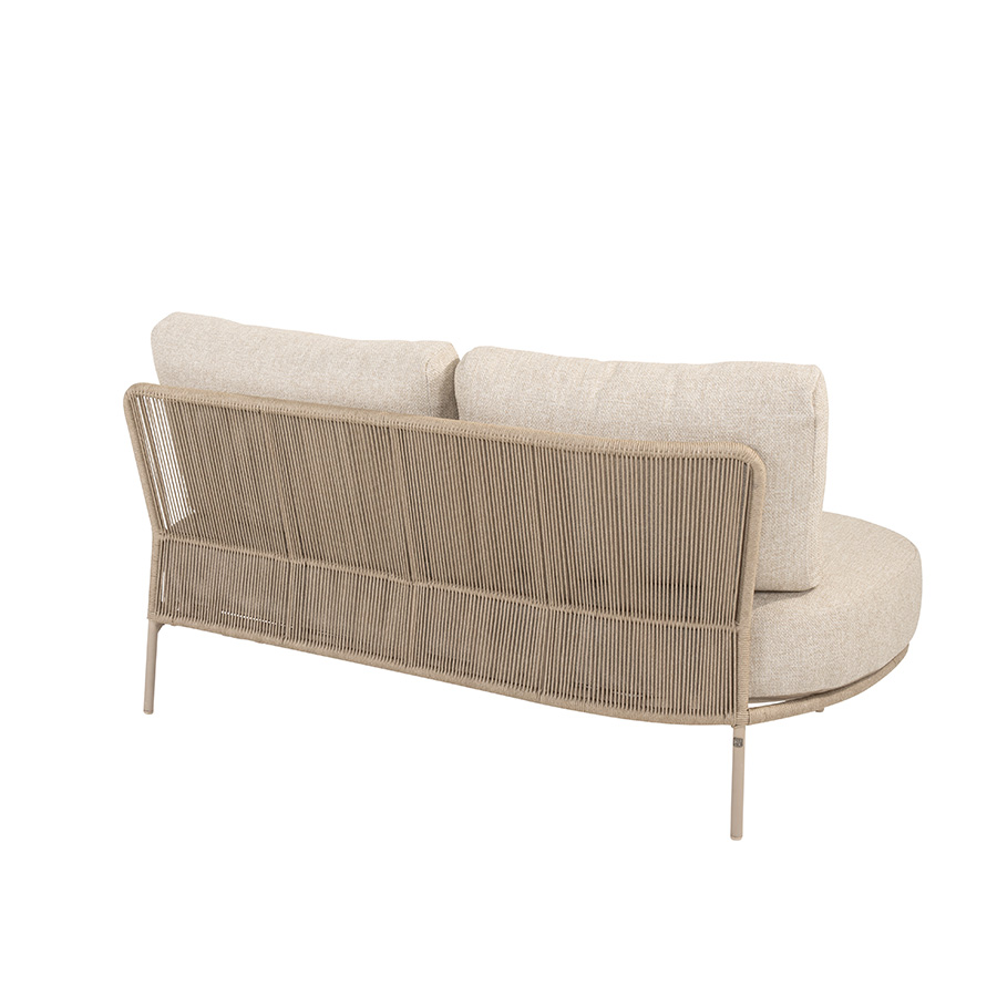 Sofá rinconera Florence Latte de Taste 4 Seasons Outdoor. Encuéntralo en la mayor tienda de muebles de exterior, terraza y jardín: De Tropen ¡y al mejor precio!