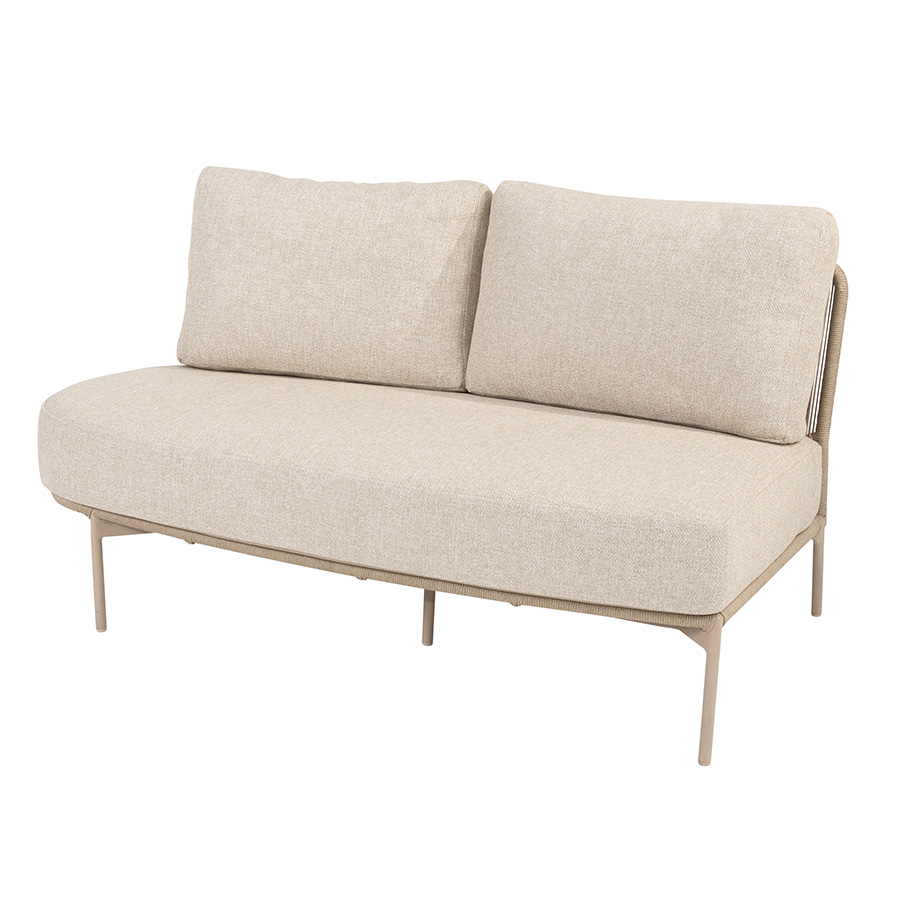 Sofá rinconera Florence Latte de Taste 4 Seasons Outdoor. Encuéntralo en la mayor tienda de muebles de exterior, terraza y jardín: De Tropen ¡y al mejor precio!