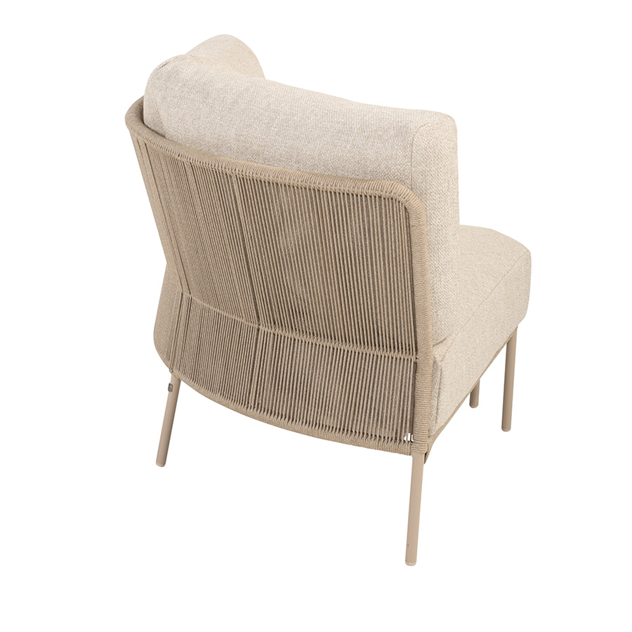 Sofá rinconera Florence Latte de Taste 4 Seasons Outdoor. Encuéntralo en la mayor tienda de muebles de exterior, terraza y jardín: De Tropen ¡y al mejor precio!