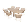 Comedor Estate Fabrice para terraza o jardín de Taste 4 Seasons Outdoor. Encuéntralo en la mayor tienda de muebles de exterior: De Tropen ¡y al mejor precio!
