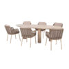 Estate Puglia dining set for your patio or garden by Taste 4 Seasons Outdoor. Find it at the largest outdoor furniture store: De Tropen – and at the best price!