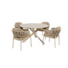 Prado 130 Calma Ceramic Dining Set by Taste 4 Seasons Outdoor. Find it at the largest outdoor furniture, patio, and garden store: De Tropen – and at the best price!