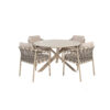 Prado 130 Piacenza ceramic dining set for your patio or garden by Taste 4 Seasons Outdoor. Find it at the largest outdoor furniture, patio, and garden store: De Tropen – and at the best price!