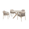 Prado 130 Piacenza ceramic dining set for your patio or garden by Taste 4 Seasons Outdoor. Find it at the largest outdoor furniture, patio, and garden store: De Tropen – and at the best price!