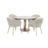 Sarah Eva garden dining set for your patio or outdoor space by Taste 4 Seasons Outdoor. Find it at De Tropen, the largest outdoor furniture store for patios and gardens, and at the best price!
