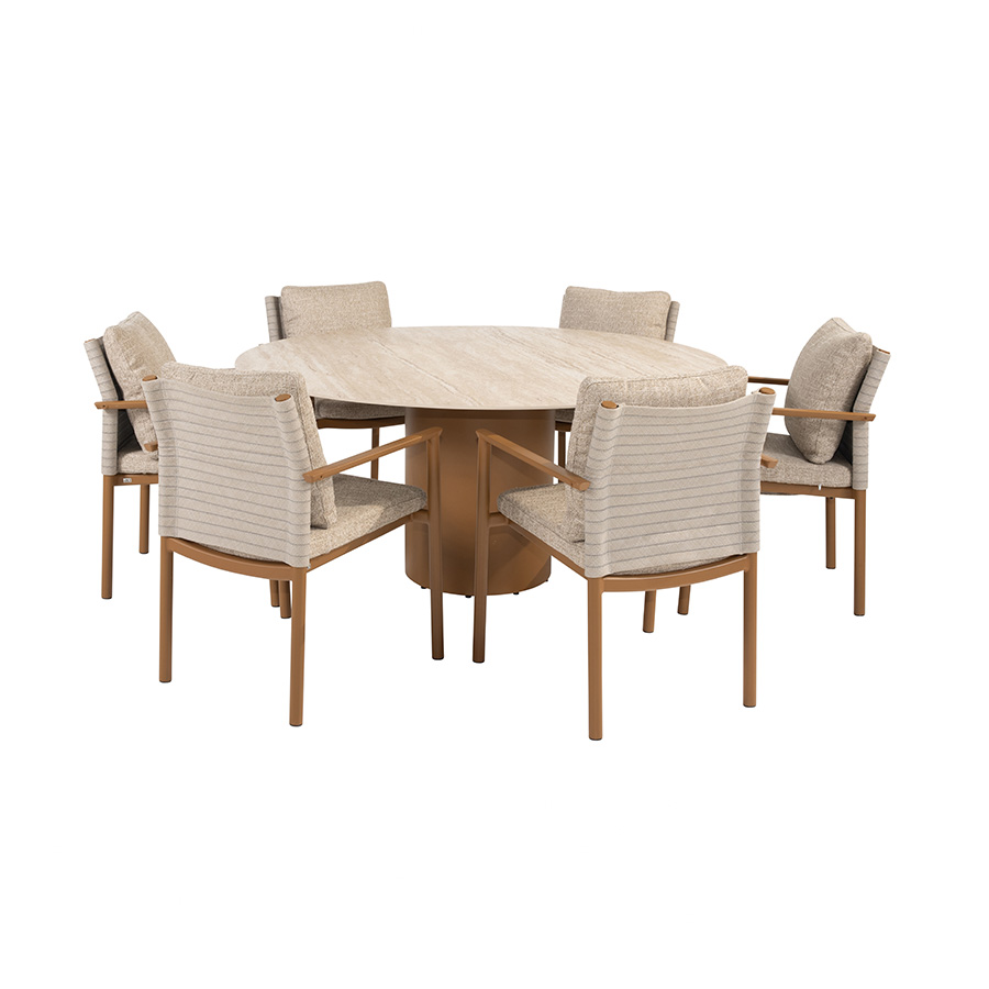 Colorado 160 Safina outdoor dining set by 4 Seasons Outdoor. Find it at De Tropen, the largest outdoor furniture, patio, and garden store, and at the best price!