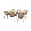 Colorado Martinique outdoor dining set by 4 Seasons Outdoor. Find it at De Tropen, the largest outdoor furniture, patio, and garden store, and at the best price!