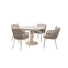 Sarah Puglia garden dining set for your patio or outdoor space by Taste 4 Seasons Outdoor. Find it at De Tropen, the largest outdoor furniture store for patios and gardens, and at the best price!