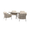 Salute Florence garden dining set by Taste 4 Seasons Outdoor. Find it at the largest store for outdoor furniture, terraces and gardens: De Tropen! And at the best price!