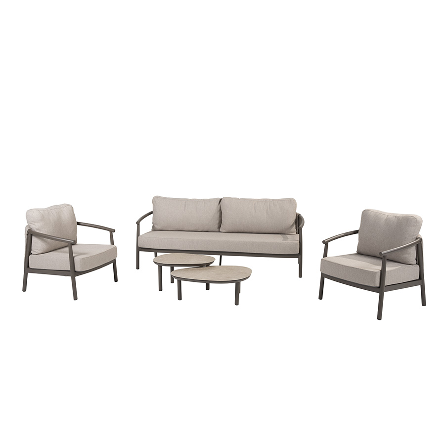 Conjunto jardín Barolo de Taste 4 Seasons Outdoor. Encuéntralo en la mayor tienda de muebles de exterior, terraza y jardín: De Tropen ¡y al mejor precio!
