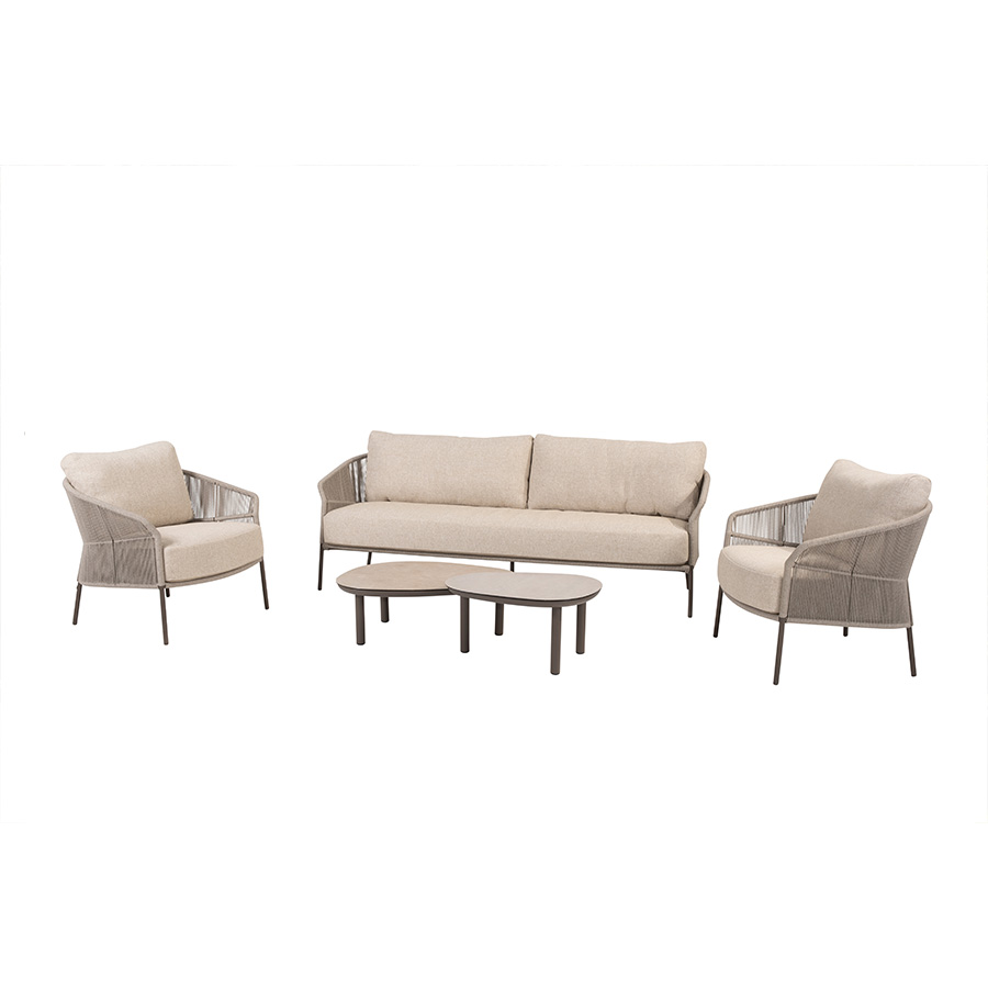 Conjunto jardín Florence Monroe de Taste 4 Seasons Outdoor. Encuéntralo en la mayor tienda de muebles de exterior, terraza y jardín: De Tropen ¡y al mejor precio!