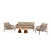Conjunto jardín Milos June de 4 Seasons Outdoor. Encuéntralo en la mayor tienda de muebles de exterior, terraza y jardín: De Tropen ¡y al mejor precio!