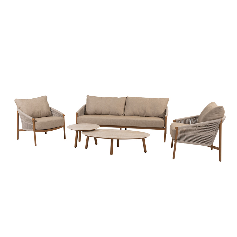 Milos Salute garden set by 4 Seasons Outdoor. Find it at the largest outdoor furniture, terrace and garden store: De Tropen! And at the best price!