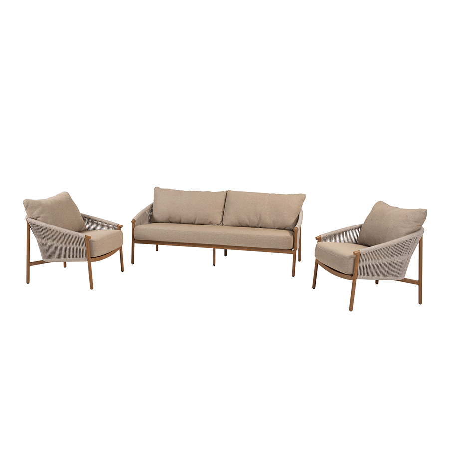 Conjunto jardín Milos de 4 Seasons Outdoor. Encuéntralo en la mayor tienda de muebles de exterior, terraza y jardín: De Tropen ¡y al mejor precio!