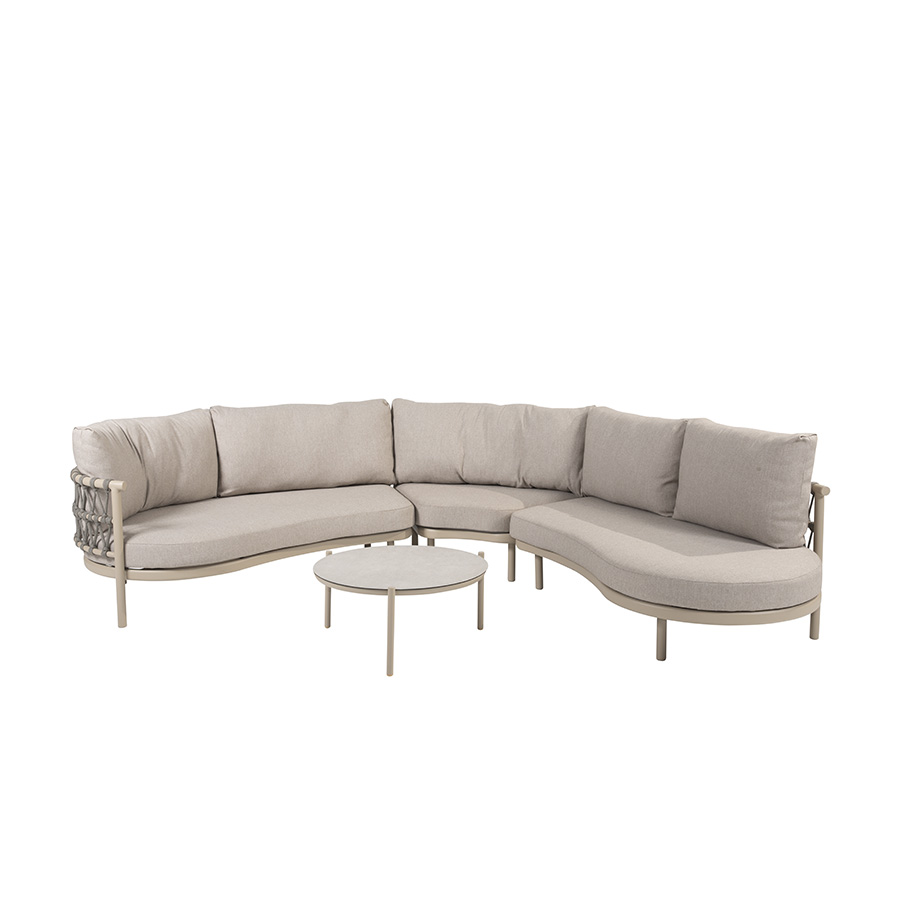 Set exterior Piacenza Vic para terraza o jardín de Taste 4 Seasons Outdoor. Encuéntralo en la mayor tienda de muebles de exterior, terraza y jardín: De Tropen ¡y al mejor precio!