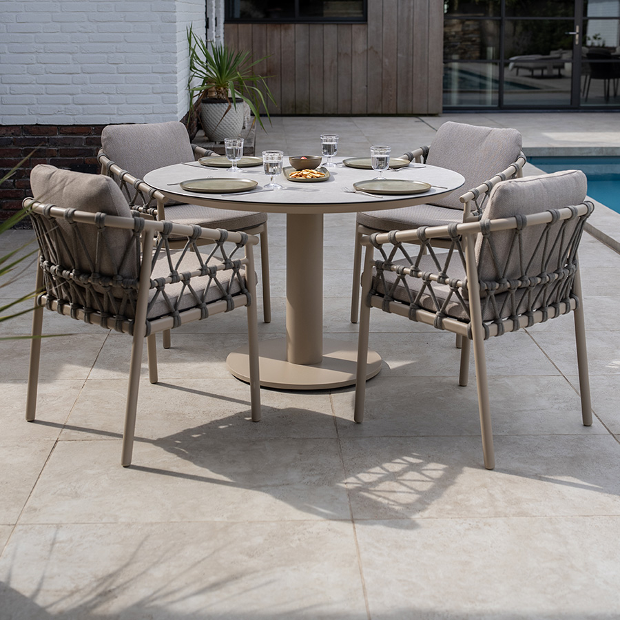 Silla jardin Piacenza para terraza o jardín de Taste 4 Seasons Outdoor. Encuéntralo en la mayor tienda de muebles de exterior, terraza y jardín: De Tropen ¡y al mejor precio!