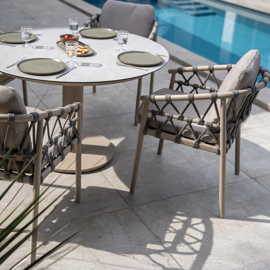 Silla jardin Piacenza para terraza o jardín de Taste 4 Seasons Outdoor. Encuéntralo en la mayor tienda de muebles de exterior, terraza y jardín: De Tropen ¡y al mejor precio!