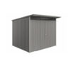 Biohort AvantGarde ECO Garden Shed in Quartz Grey. Find it at your outdoor furniture expert: De Tropen, and at the best price!