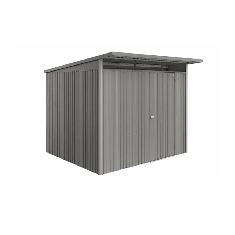 Biohort AvantGarde ECO Garden Shed in Quartz Grey. Find it at your outdoor furniture expert: De Tropen, and at the best price!