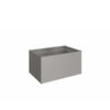 Huerto urbano elevado M gris cuarzo 1,5x1 de Biohort. Foto de producto sobre fondo blanco. Encuéntralo en la mayor tienda de muebles de jardín de Málaga, De Tropen.