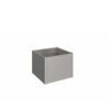 Huerto urbano elevado M gris cuarzo 1x1 de Biohort. Foto de producto sobre fondo blanco. Encuéntralo en la mayor tienda de muebles de jardín de Málaga, De Tropen.