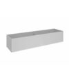 Huerto urbano elevado M plata 4x1 de Biohort. Foto de producto sobre fondo blanco. Encuéntralo en la mayor tienda de muebles de jardín de Málaga, De Tropen.