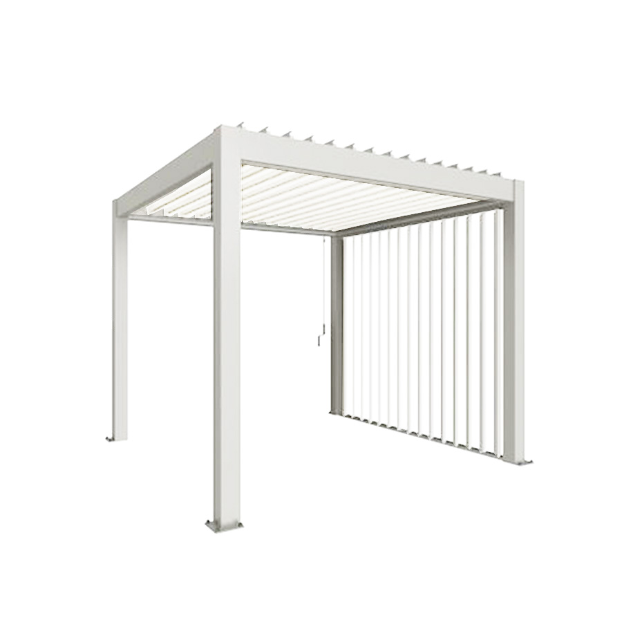 Biohort Bioclimatic Pergola Slatted Wall. Find it at your outdoor furniture expert: De Tropen, the largest garden furniture store in Malaga.