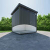 SmartBase Mini Garage by Biohort. Product photo on a white background. Find it at De Tropen for the best price. Trust the largest outdoor furniture store in Malaga.