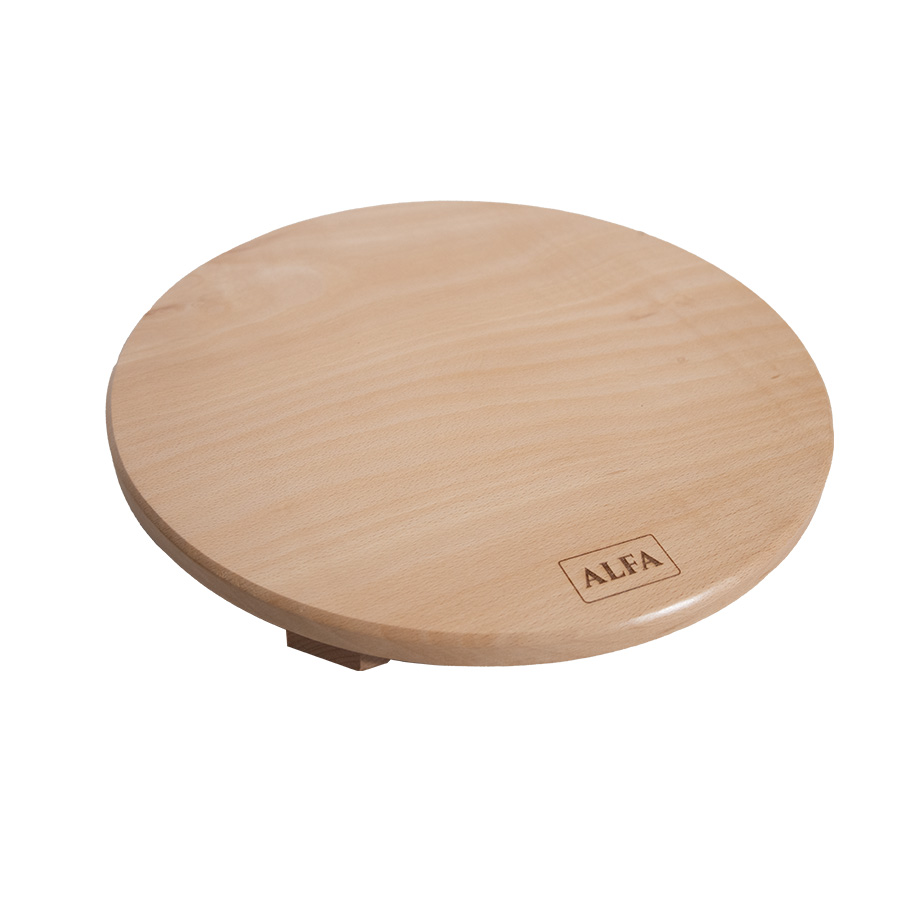 Wood table Ø33cm by Alfa Forni Find it at your expert for outdoor furniture: De Tropen – and at the best price!