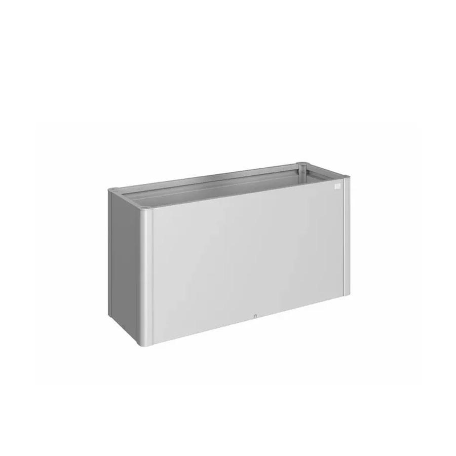Jardinera Belvedere MAXI 150 plata de Biohort. Foto de producto sobre fondo blanco. Encuéntralo en la mayor tienda de muebles de jardín de Málaga, De Tropen.