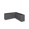 Jardinera Belvedere MAXI L 200 gris oscuro de Biohort. Foto de producto sobre fondo blanco. Encuéntralo en la mayor tienda de muebles de jardín de Málaga, De Tropen.