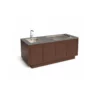 Cocina exterior Primora Hormigón Corten de Secenario Outdoor. Elegante, profesional y minimalista. Cómpralo online en De Tropen la mayor tienda de muebles de jardín de Málaga.
